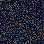 Японский бисер TOHO Demi 11/0 (№82), металлизированный, непрозрачный глянцевый