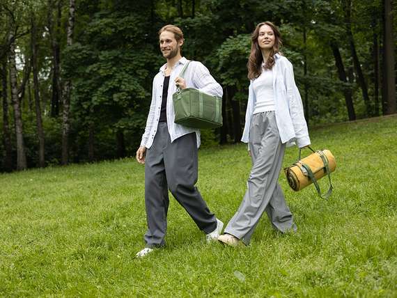 Термосумка для пикника smart picnic, l, темно-зеленая