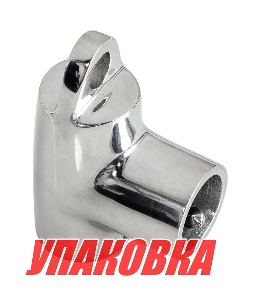 Тройник леера 7/8 (22,2 мм), 90 град с петлей (упаковка из 10 шт.)