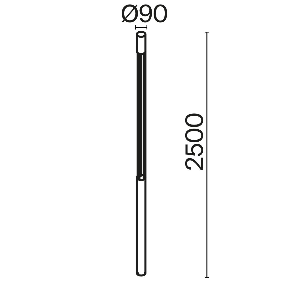 Садово-парковый светильник Outdoor O427FL-L30GF3K