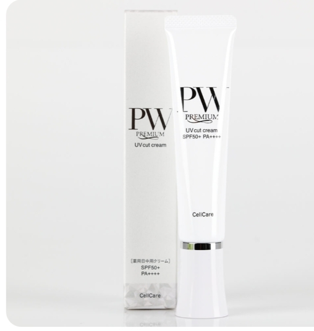 Amenity Pure White UV Cut Cream SPF50+ / PA ++++ Отбеливающий солнцезащитный крем, 30 г