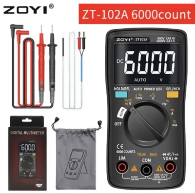 Цифровой мультиметр ZOYI ZT102A 6000 отсчетов