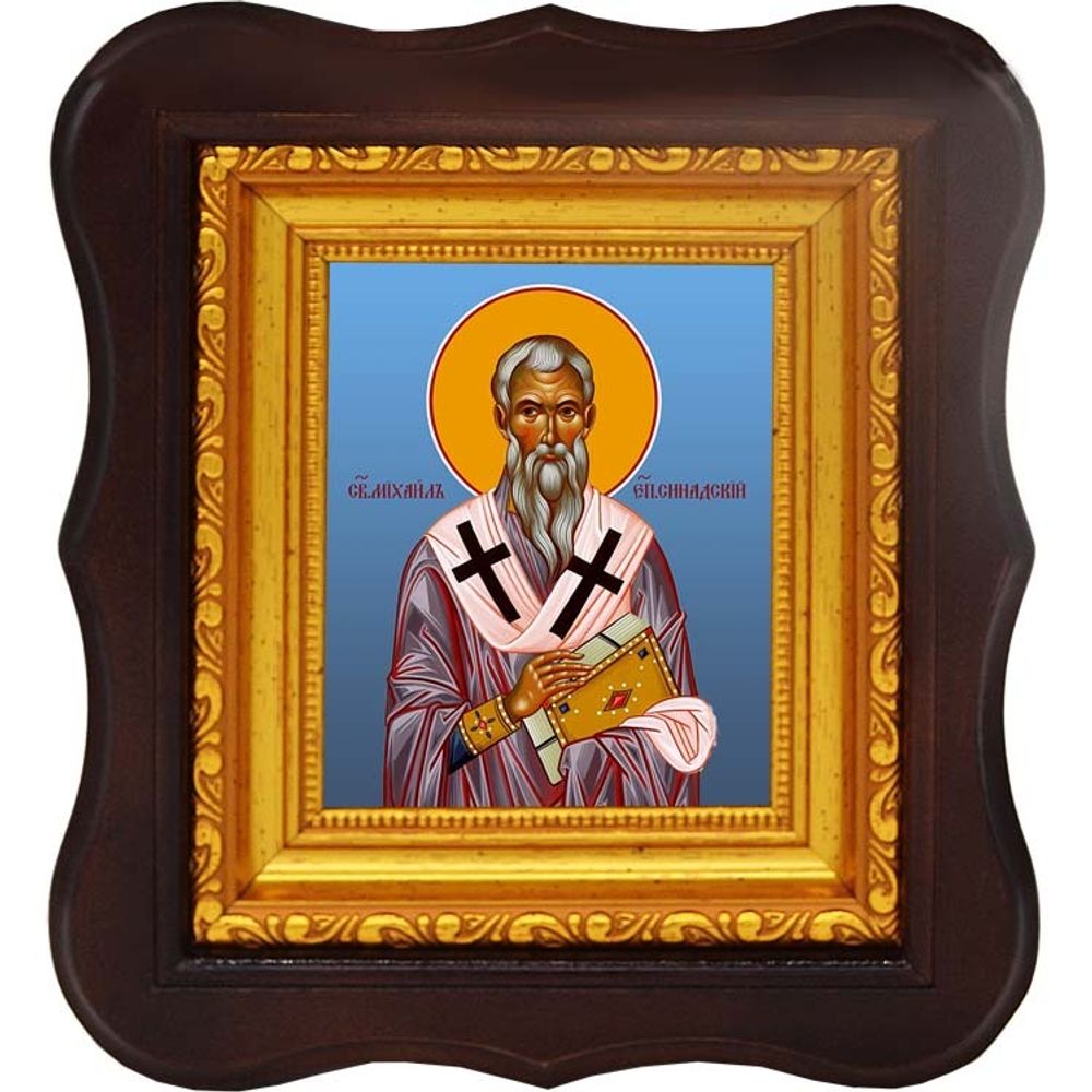 Михаил, епископ Синадский (Фригийский) святитель. Икона на холсте.