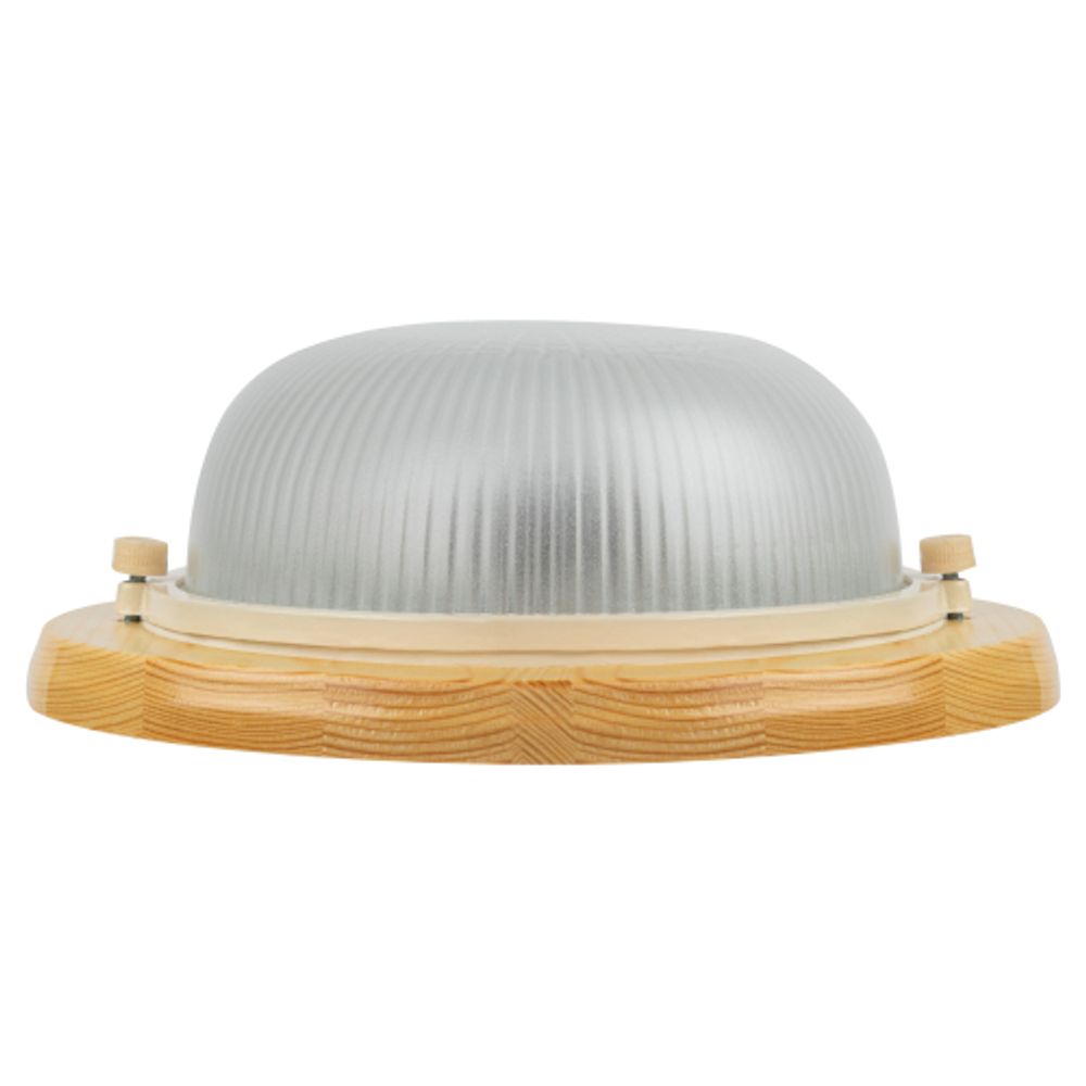 Светильник ЭРА НБО 03-60-011 Кантри дерево/стекло IP54 E27 max 60Вт D220 круглый сосна