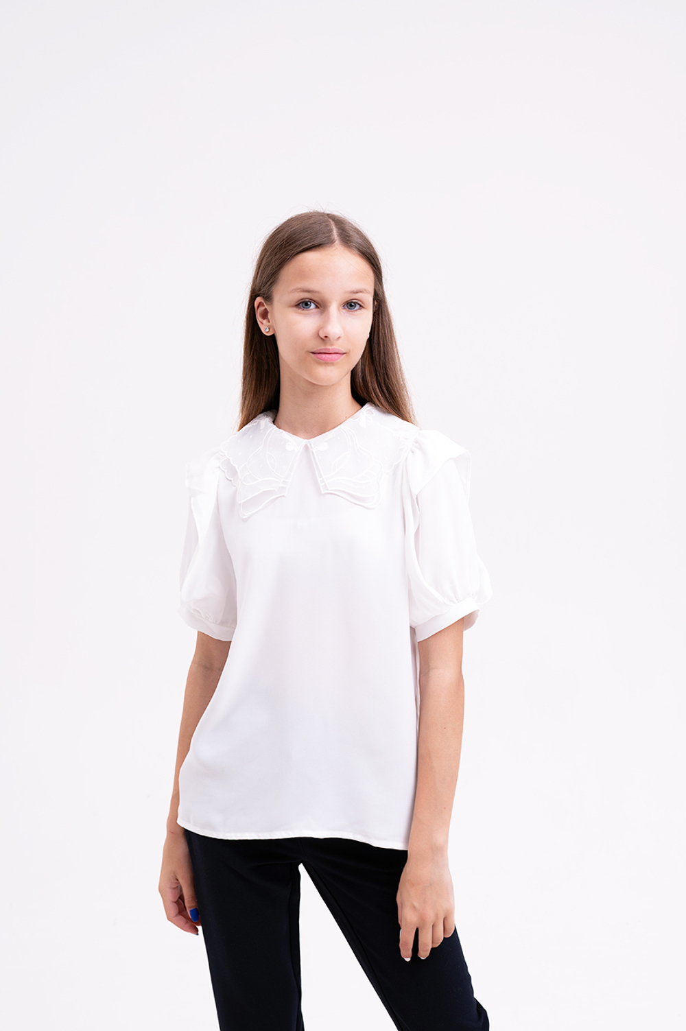 Блуза к/р швейн. д/д DELORAS C63606S