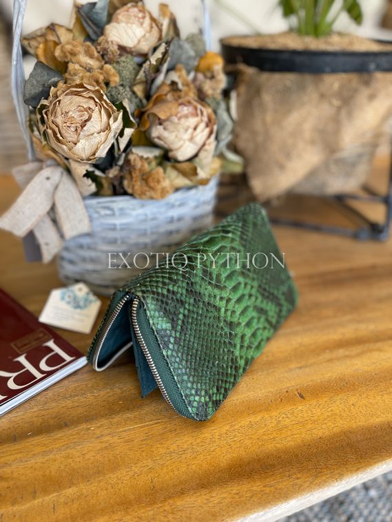 Кошелёк из кожи питона WA-129