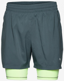 Мужские теннисные шорты Puma Run 2in1 5" Short M - серый