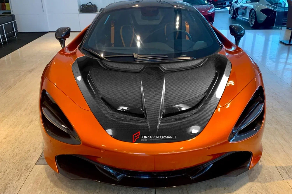 Карбоновый капот для McLaren 720S 765LT в стиле GTR МакЛарен тюнинг