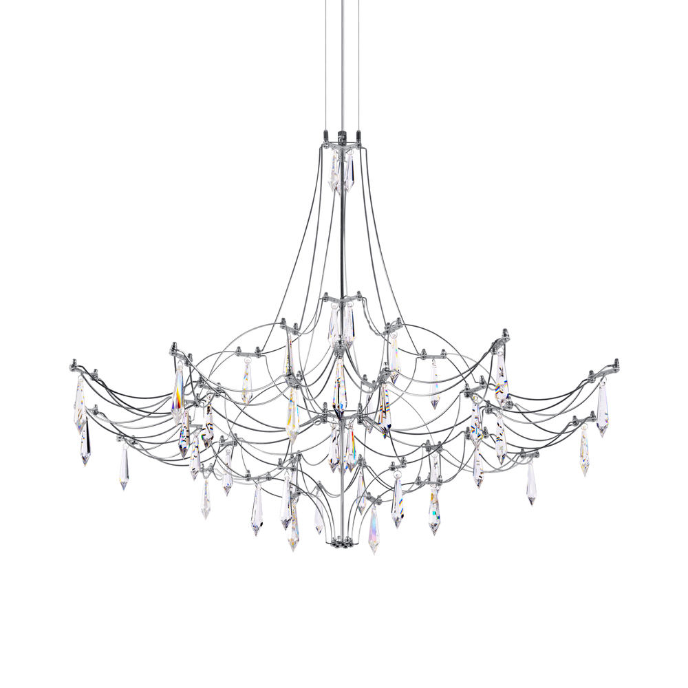 Подвесная светодиодная люстра Loft It Mira 10588/800 Silver Asfour