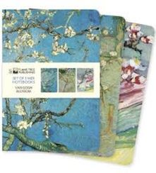 Bloknot \ Блокнот \ Notebook Vincent van Gogh: Blossom Set of 3 Midi Notebooks