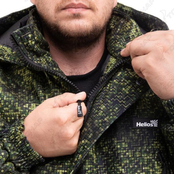 Костюм охотника зимний Салаир Комфорт, цв.зеленый пиксель р.44-46/170-176 Helios