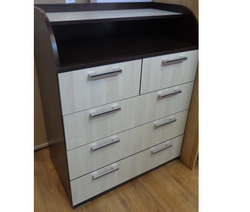 Комод высокий Стандарт 1 NEW, венге/лоредо