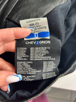 Куртка Chevignon из натурально кожи, визуально на 52/54 размер