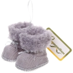 Подвеска «Волшебные ботиночки» 7 см, серебро