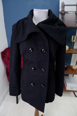 Пальто-жакет Vero Moda с шерстью 46 размер