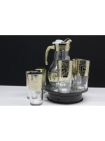 Набор для напитков золотой