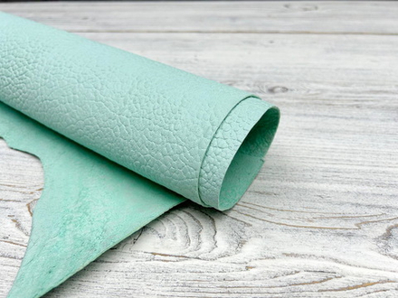 Mammuth Mint (1,6-1,8 мм), цв. Зеленый, натуральная кожа козы