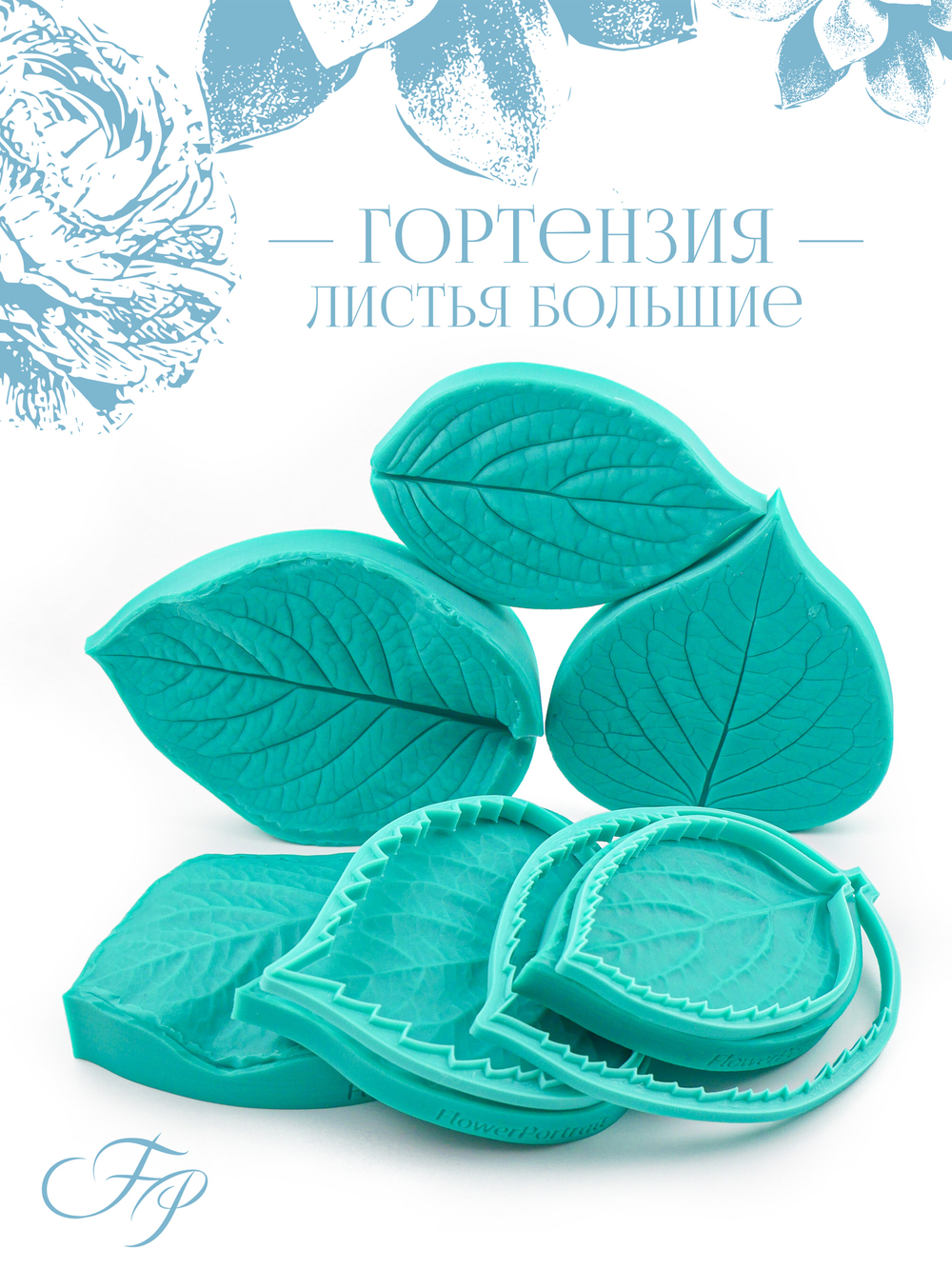 Гортензия листья большие