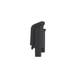 Шинный держатель FRAME 162мм (4 сегмента, до 20 полюсов), черный (длявсех щитков)