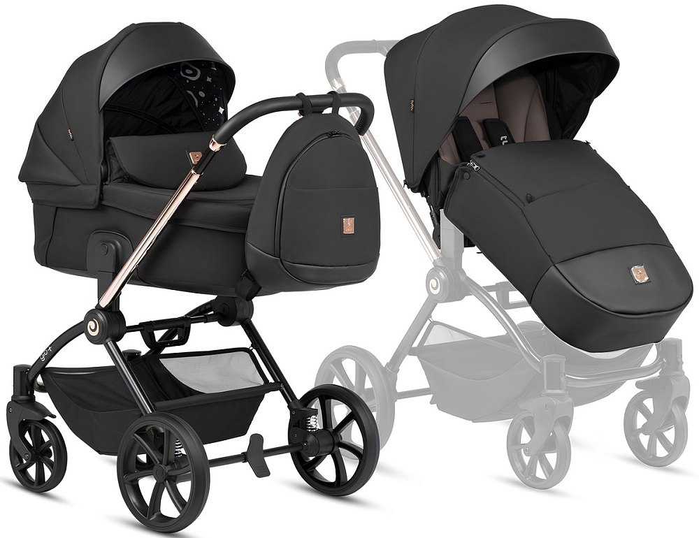 Детская коляска Tutis Gio Plus 2 в 1 1552135 Nero