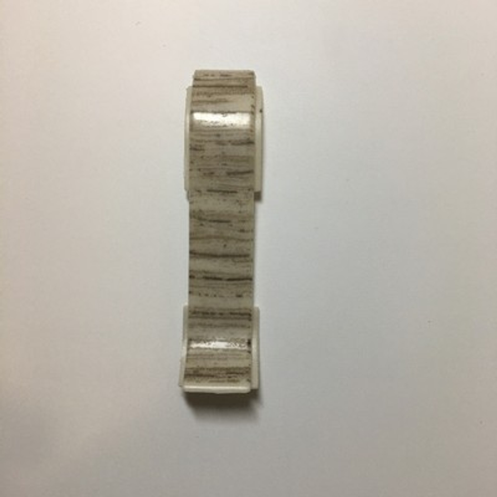 Соединитель к плинтусу "LIDER-62" 331 Дуб полярный