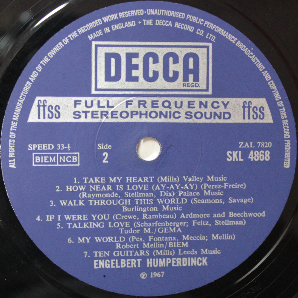 Engelbert Humperdinck / Release Me (LP)