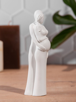 Статуэтка Пара Беременность и Подставка для благовоний Пион