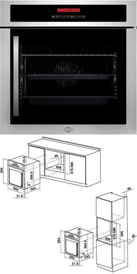 Электрический духовой шкаф MBS DE-602 R