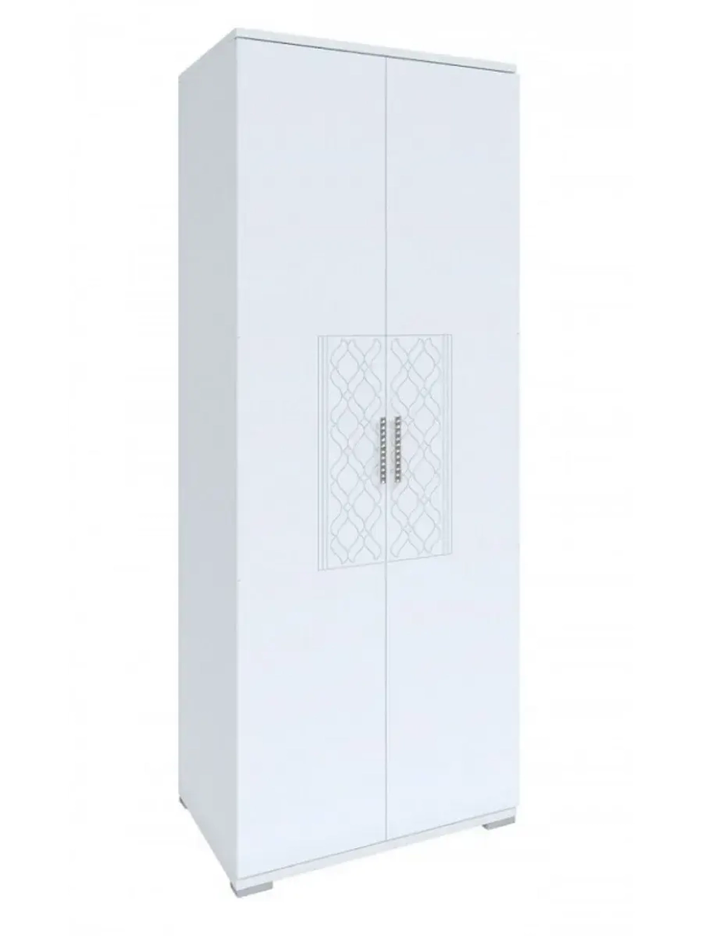 Шкаф для одежды распашной с полками 80,1х51х205,6 см