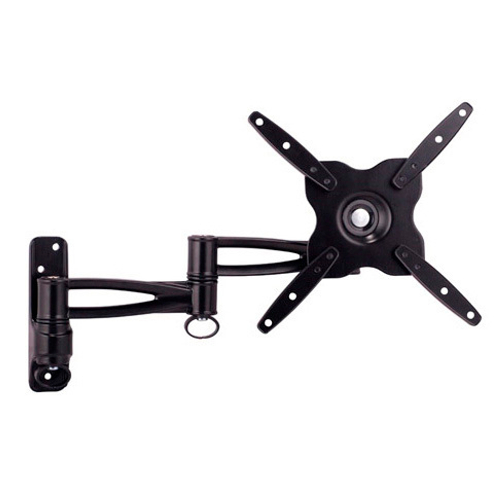 Кронштейн ЖК KROMAX Astra-9 17-37", 15 кг., наклон 30°, поворот 180°, 2 колена, серый