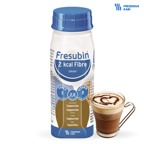 Фрезубин напиток 2 ккал с пищевыми волокнами: капучино