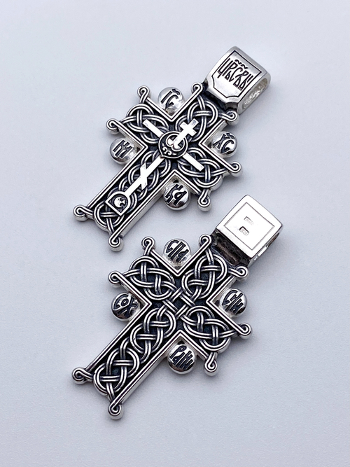 Крест из серебра