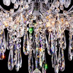Citilux Селена CL302180 Люстра хрустальная Хром