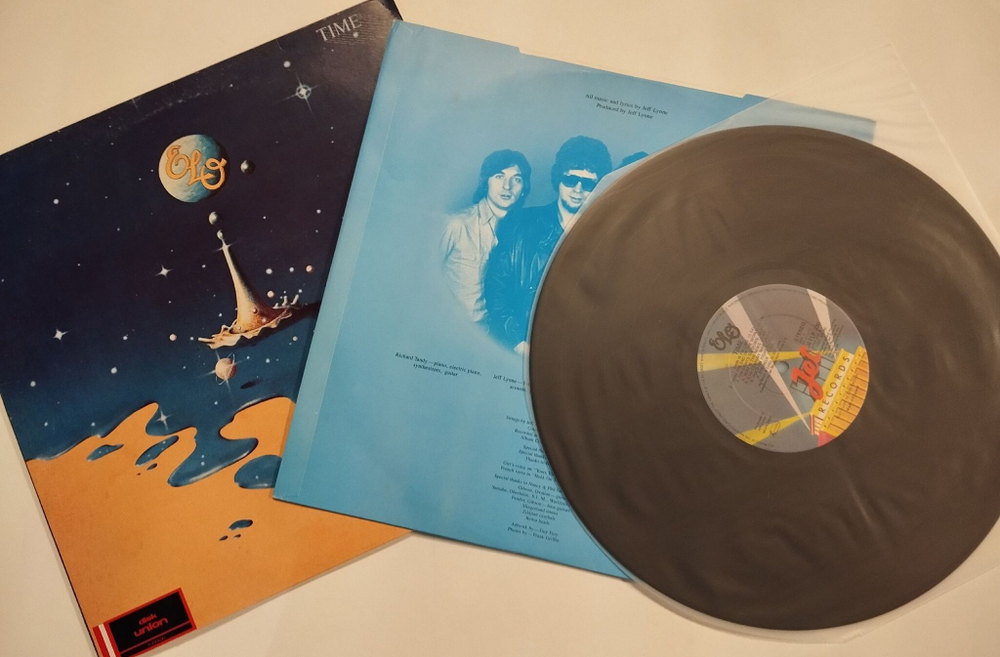 Винтажная виниловая пластинка LP ELO Electric Light Orchestra Time (UK 1981)