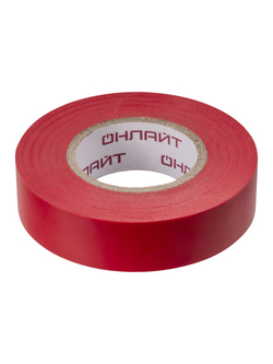 Изолента ПВХ 61 881 OIT-B19-20/R красн. ОНЛАЙТ 61881