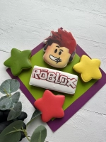 Имбирные пряники на торт Роблокс набор