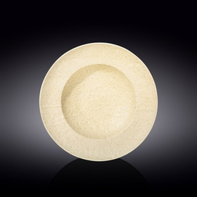 Тарелка d=255 мм. глубокая 350 мл. Сэнд Wilmax /3/18/