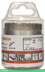 Алмазная коронка Bosch М 55мм Dry Speed 2.608.587.126