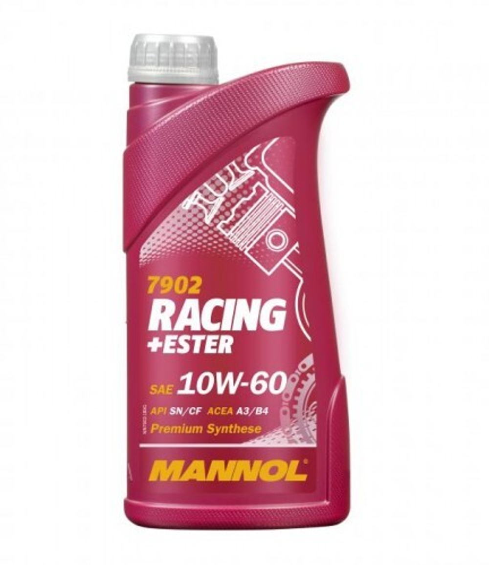 MANNOL 7902 RACING+ESTER 10w-60 API Масло моторное, 1л