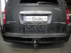 Фаркоп оцинкованный Galia C071A для Chrysler Grand Voyager 2008-, Dodge Caravan 2008-(паспорт и сертификат в комплекте)(без электрики)