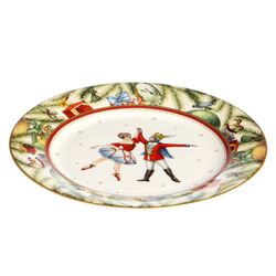 НАБОР ТАРЕЛОК ЗАКУСОЧНЫХ LEFARD "ЩЕЛКУНЧИК" 4 ШТ. 20,5 СМ (КОР=6НАБ.)