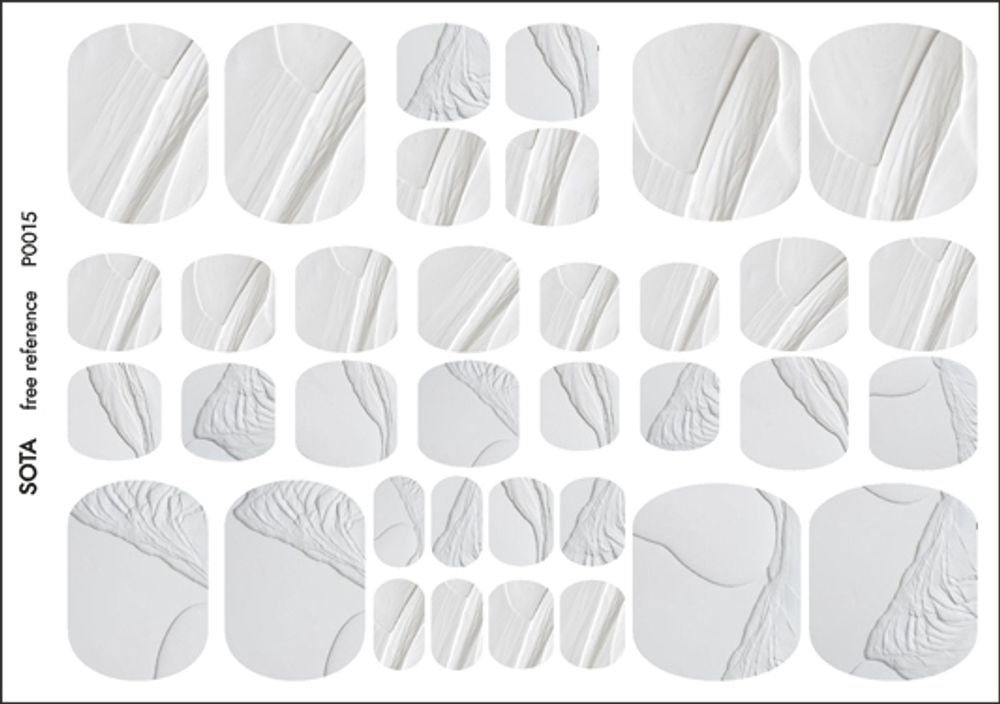 Sota Пленки для дизайна ногтей, педикюра P0015