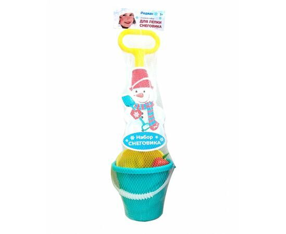 Игровой набор для лепки снеговика