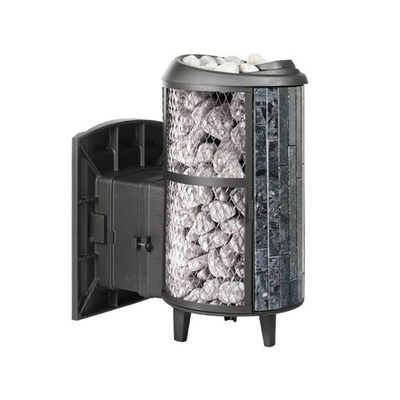 Печь банная «Атмосфера L» комбинированная сетка-ламель «Пироксенит»