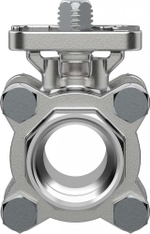 Шаровой кран Festo VZBE-1-T-63-T-2-F0405-V15V15 Ру63 Ду25 (PN63 DN25)