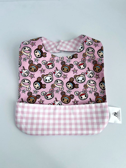 нагрудник непромокаемый двухсторонний для кормления