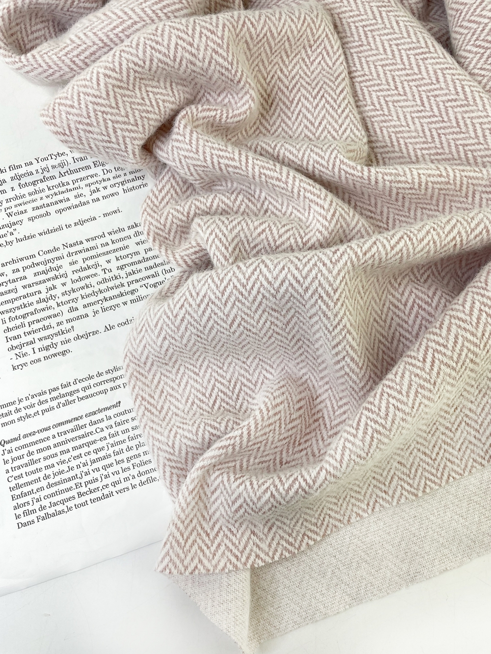 ЕЛОЧКА РОЗОВАЯ - Трикотаж Альпака (КРВ610 Елена)