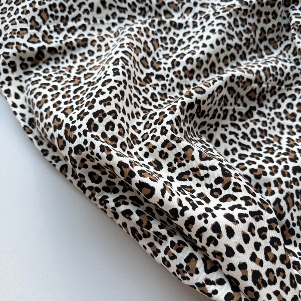 Хлопок твил Леопард
