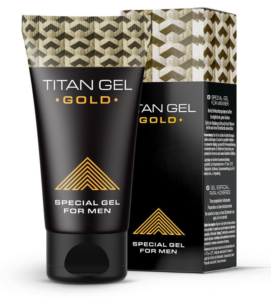 Гель для увеличения члена Titan Gel Gold Tantra - 50 мл