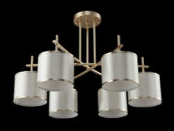 Люстра Crystal Lux SERGIO PL6 GOLD